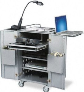 Balt Locking AV Folding Cart