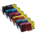 Canon Compatible BCI-6 Set of 6 Ink Cartridges